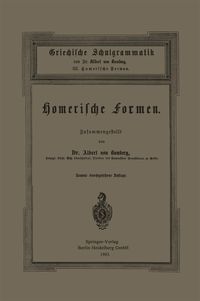 Produktbild: Griechische Schulgrammatik