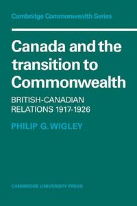 Produktbild: Canada and the Transition to Commonwealth