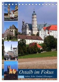 Produktbild: Ostalb im Fokus (Tischkalender 2026 DIN A5 hoch), CALVENDO Monatskalender