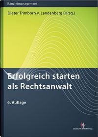 Produktbild: Erfolgreich starten als Rechtsanwalt