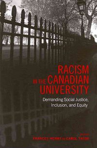 Produktbild: Racism in the Canadian University