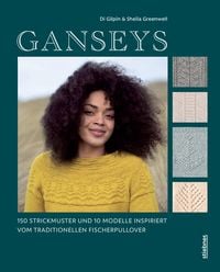 Produktbild: Ganseys. 150 Strickmuster und 10 Modelle inspiriert vom traditionellen Fischerpullover