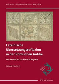 Produktbild: Lateinische &Uuml;bersetzungsreflexion in der R&ouml;mischen Antike