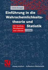 Produktbild: Einf&uuml;hrung in die Wahrscheinlichkeitstheorie und Statistik