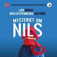 Produktbild: Mysteriet om Nils. L&aelig;r norsk med en spennende historie. Norskkurs for deg som kan noe norsk fra f&oslash;r (niv&aring; B1-B2).