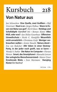 Produktbild: Kursbuch 218