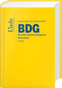 Produktbild: BDG | Beamten-Dienstrechtsgesetz