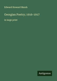 Produktbild: Georgian Poetry; 1916-1917
