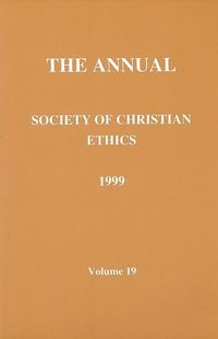 Produktbild: Annual of the Society of Christian Ethics 1999
