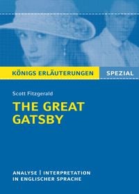 Produktbild: The Great Gatsby von F. Scott Fitzgerald
