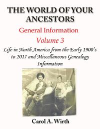 Produktbild: The World of Your Ancestors - General Information - Volume 3