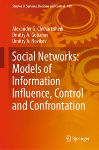 Produktbild: Social Networks: Models of Information Influence, Control and Confrontation