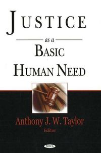 Produktbild: Justice as a Basic Human Need