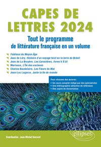 Produktbild: CAPES de Lettres 2024