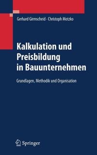 Produktbild: Kalkulation und Preisbildung in Bauunternehmen