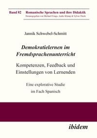 Produktbild: Demokratielernen im Fremdsprachenunterricht: Kompetenzen, Feedback und Einstellungen von Lernenden