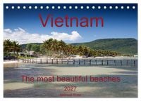 Produktbild: Vietnam`s most beautiful beaches (Desk Calendar 2027 DIN A5 landscape), CALVENDO 12 Month DeskCalendar