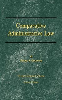 Produktbild: Comparative Administrative Law