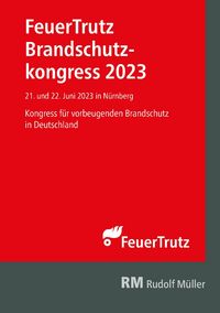 Produktbild: Tagungsband FeuerTrutz Brandschutzkongress 2023 - E-Book (PDF)