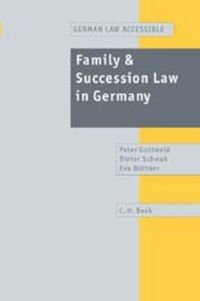 Produktbild: Family and Succession Law in Germany