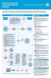 Produktbild: Pediatric Mental Health: Coding Quick Reference Card 2026