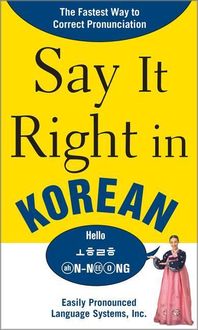 Produktbild: Say It Right in Korean