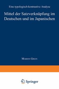 Produktbild: Mittel der Satzverkn&uuml;pfung im Deutschen und im Japanischen