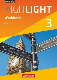 Produktbild: English G Highlight 3: 7. Schuljahr Hauptschule. Workbook mit Audios online