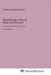 Produktbild: Mitteilungen &uuml;ber St. Malo und Roscoff