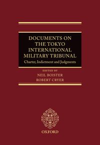 Produktbild: Documents on the Tokyo International Military Tribunal