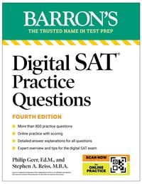 Produktbild: Digital SAT Practice Questions: More than 800 Questions for Digital SAT Prep 2025 + Tips + Online Practice
