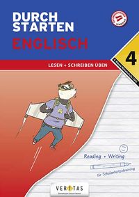 Produktbild: Durchstarten Englisch 4. Klasse Mittelschule/AHS Lesen und Schreiben &uuml;ben