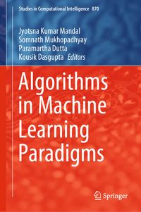 Produktbild: Algorithms in Machine Learning Paradigms