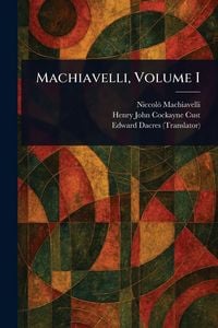 Produktbild: Machiavelli, Volume I