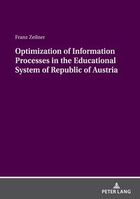Produktbild: Optimization of Information Processes in the Educational System of Republic of Austria