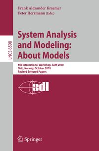 Produktbild: System Analysis and Modeling: About Models