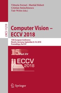 Produktbild: Computer Vision &ndash; ECCV 2018