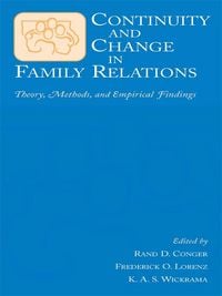 Produktbild: Continuity and Change in Family Relations