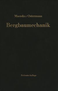 Bild vom Artikel Bergbaumechanik vom Autor Josef Maercks