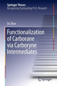 Produktbild: Functionalization of Carborane via Carboryne Intermediates
