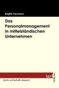 Produktbild: Das Personalmanagement in mittelst&auml;ndischen Unternehmen