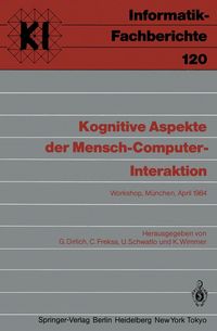 Produktbild: Kognitive Aspekte der Mensch-Computer-Interaktion