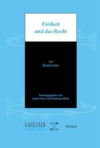 Produktbild: Freiheit und das Recht