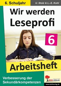 Produktbild: Wir werden Leseprofi 6 - Arbeitsheft