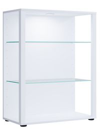Produktbild: Holz Glas Stand Vitrine Sammelvitrine Glasol L