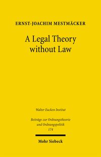 Produktbild: A Legal Theory without Law