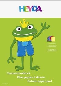 Produktbild: Heyda Tonpapier-Block A3, 10 Blatt