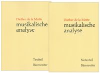 Bild vom Artikel Musikalische Analyse vom Autor Diether de la Motte