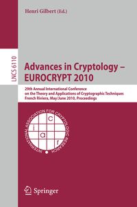 Produktbild: Advances in Cryptology &ndash; EUROCRYPT 2010