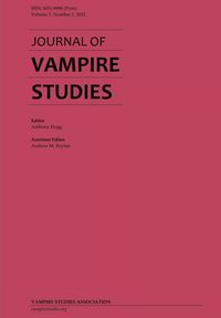 Produktbild: Journal of Vampire Studies